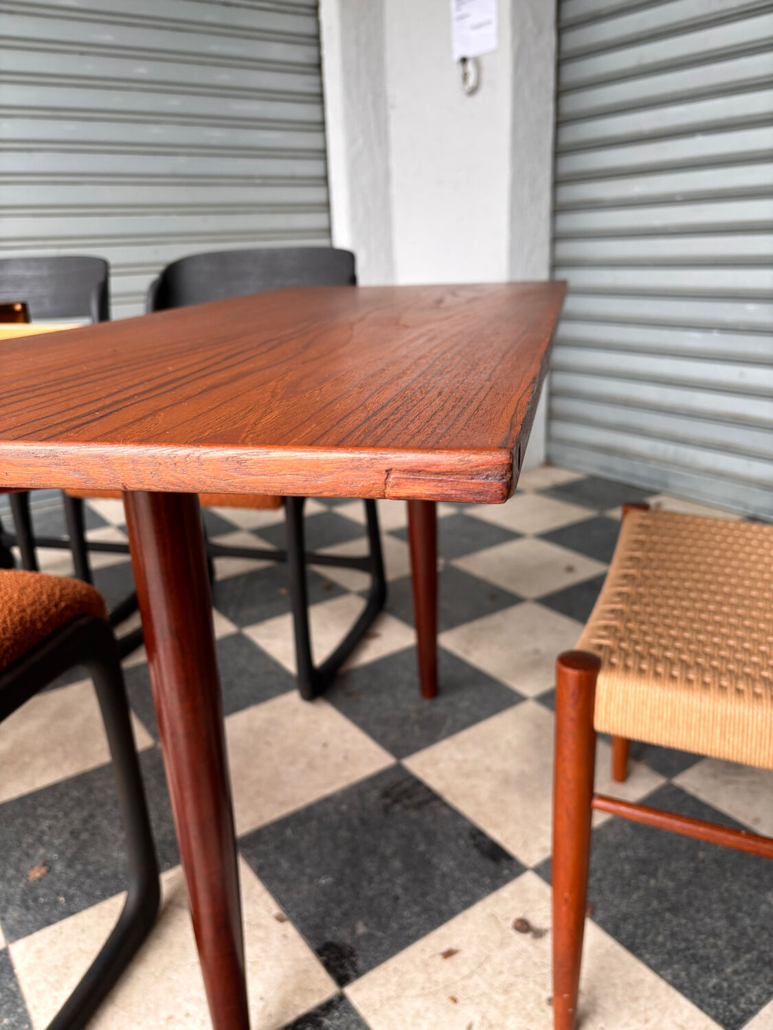 Danish table in teak