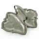 Art Nouveau appetiser cabaret, pewter, Germany, early 20th century