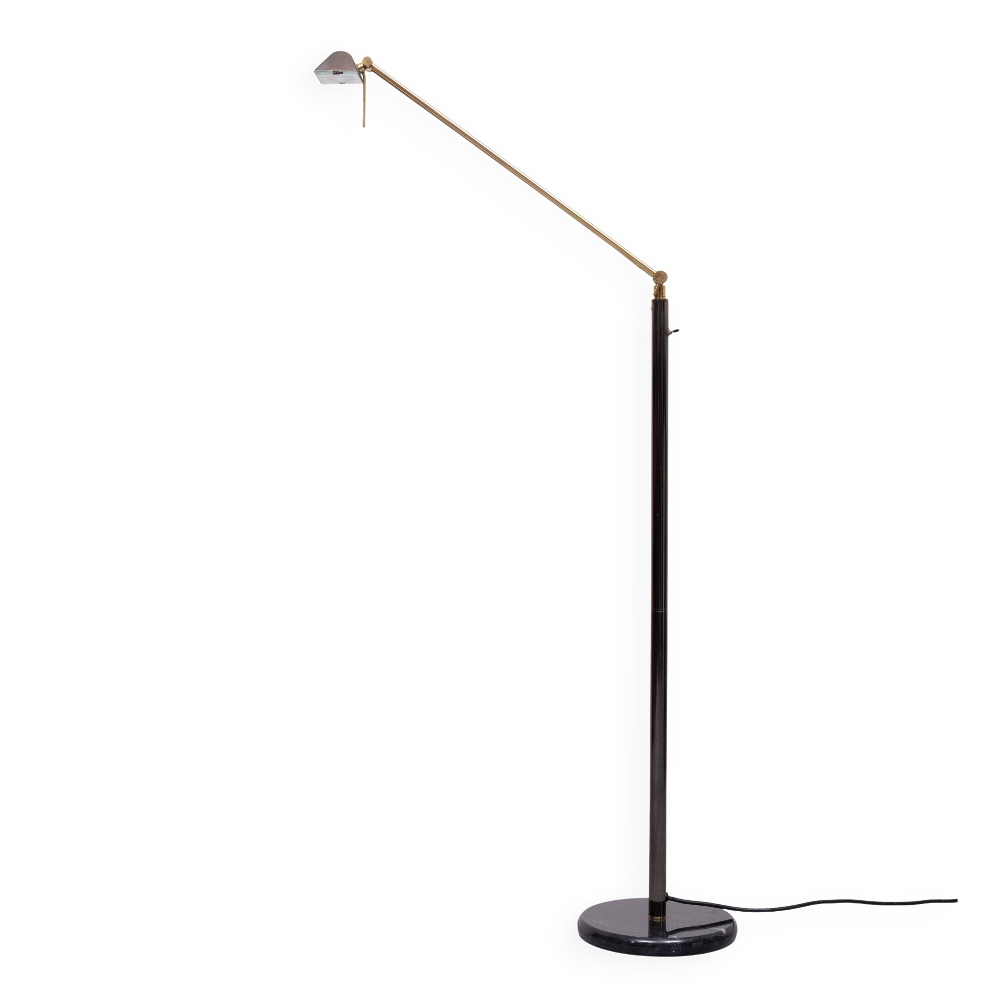 Herda Halogen Floor lamp Marble base 1980s