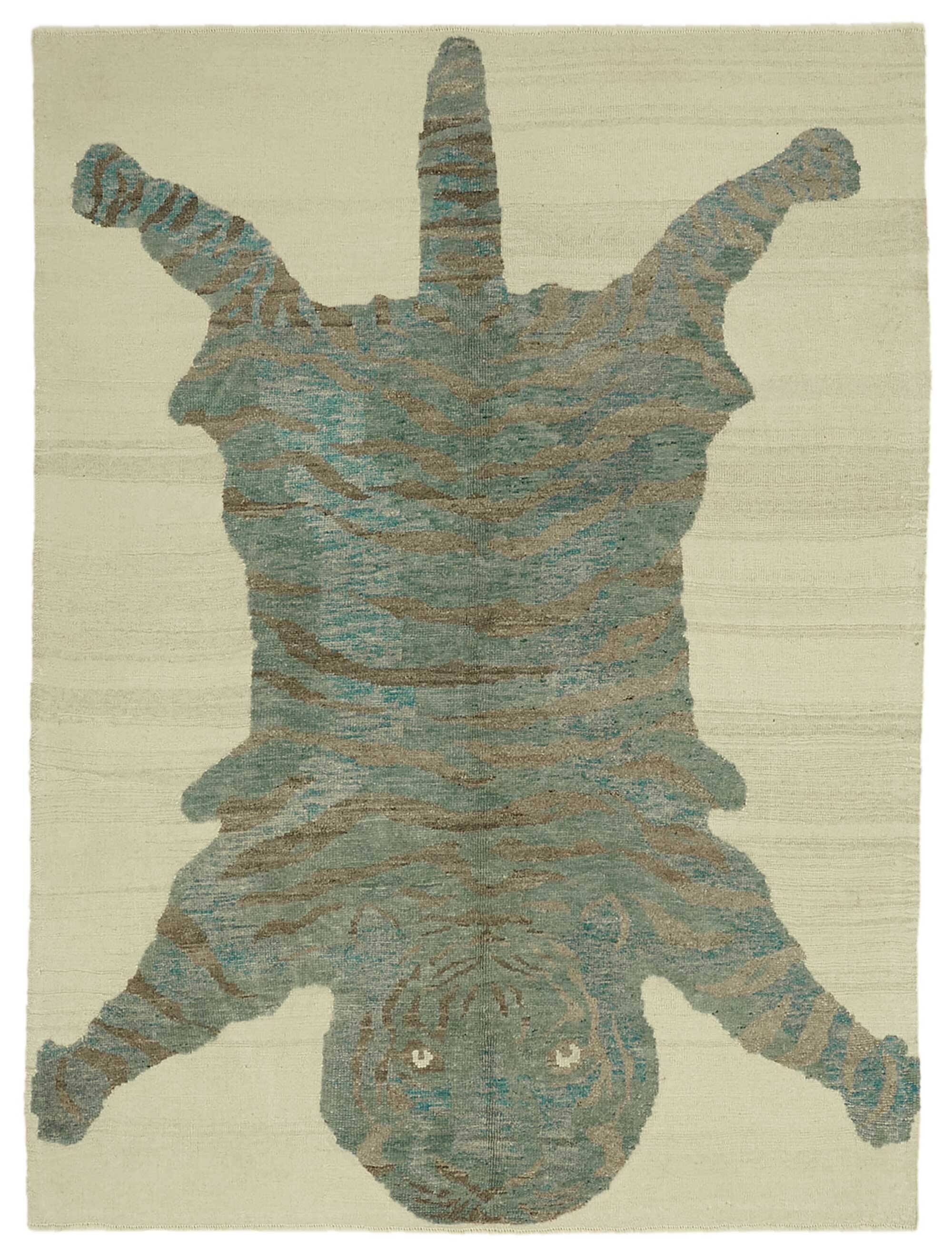 Turkish Handknotted Wool Tiger Rug  200 cm x 272 cm