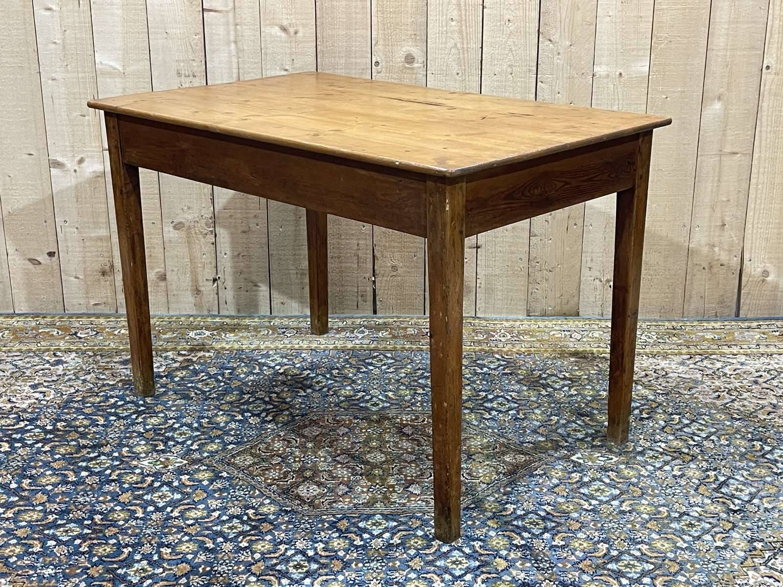Fir table / desk, 1930s