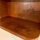 Vintage 1960s light wood wall exterior