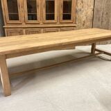 XXL farmhouse table in solid oak