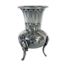 Vase tripode soliflore en argent
