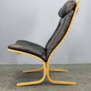 Ingmar Relling Siesta Lounge Chair in Leather, Norway, 1970s