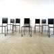 Vintage post modern dining chairs, set of 8