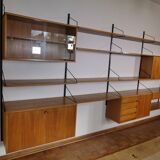 Système d'étagères Ulme (Rüster) Stil Design Skandi, années 1960
