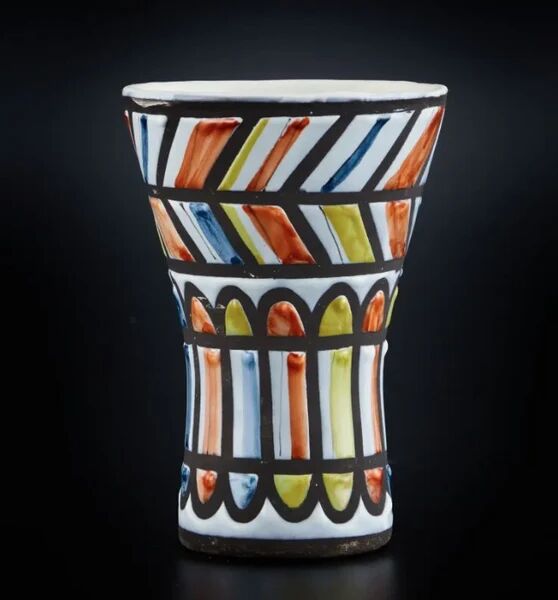 Vase coloré