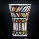 Vase coloré