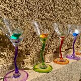 Vintage 80's Zig Zag Glasses