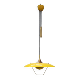 Hanging lamp with counterweight Italy 1950s