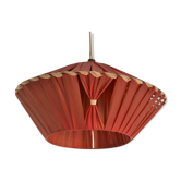 Suspension à ruban rouge vintage 1950