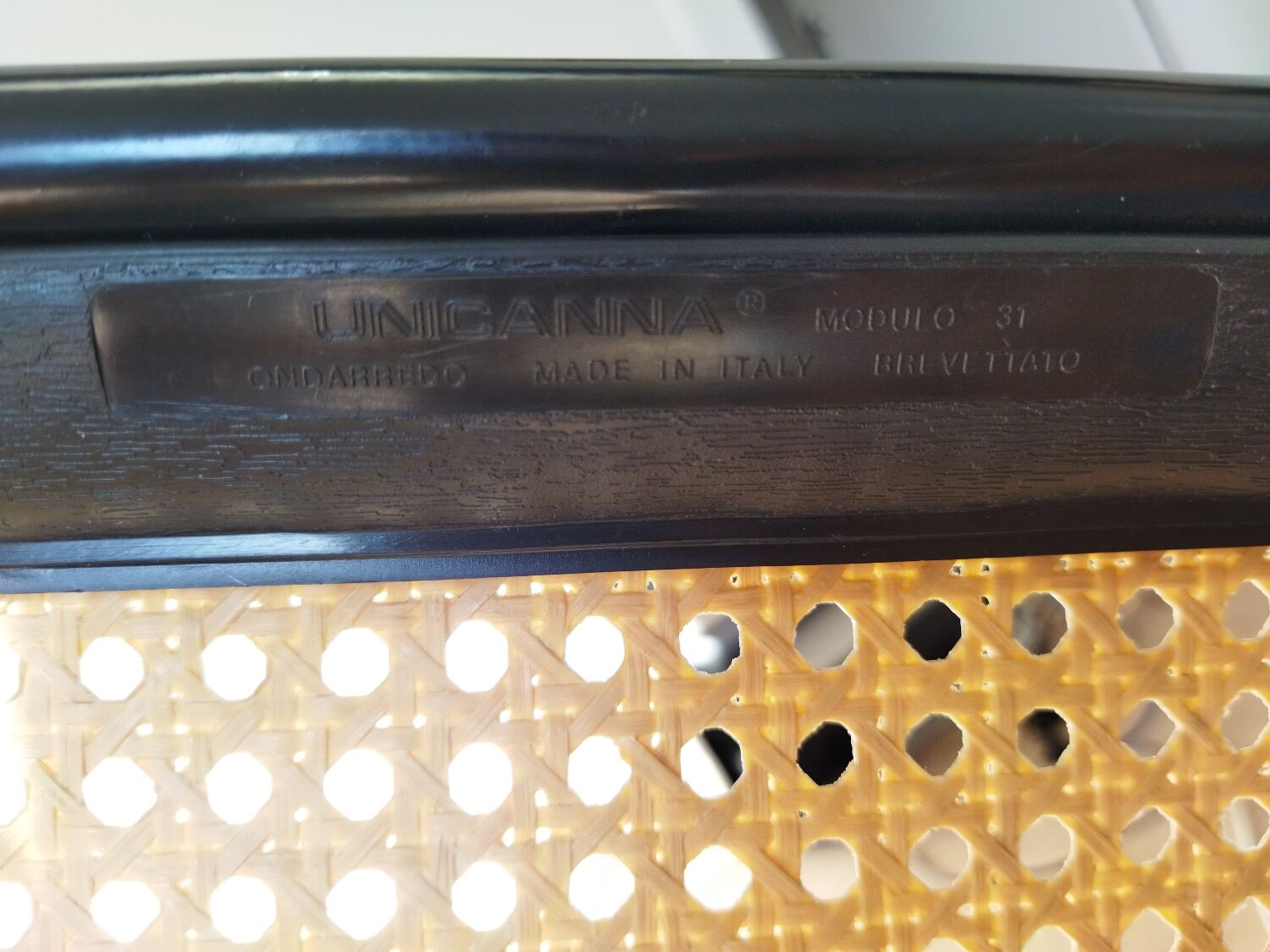 Italian folding chair