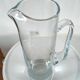 Glass pitcher Design Krosno 70s