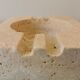 Large vintage travertine ashtray by Fratelli Mannelli 1970
