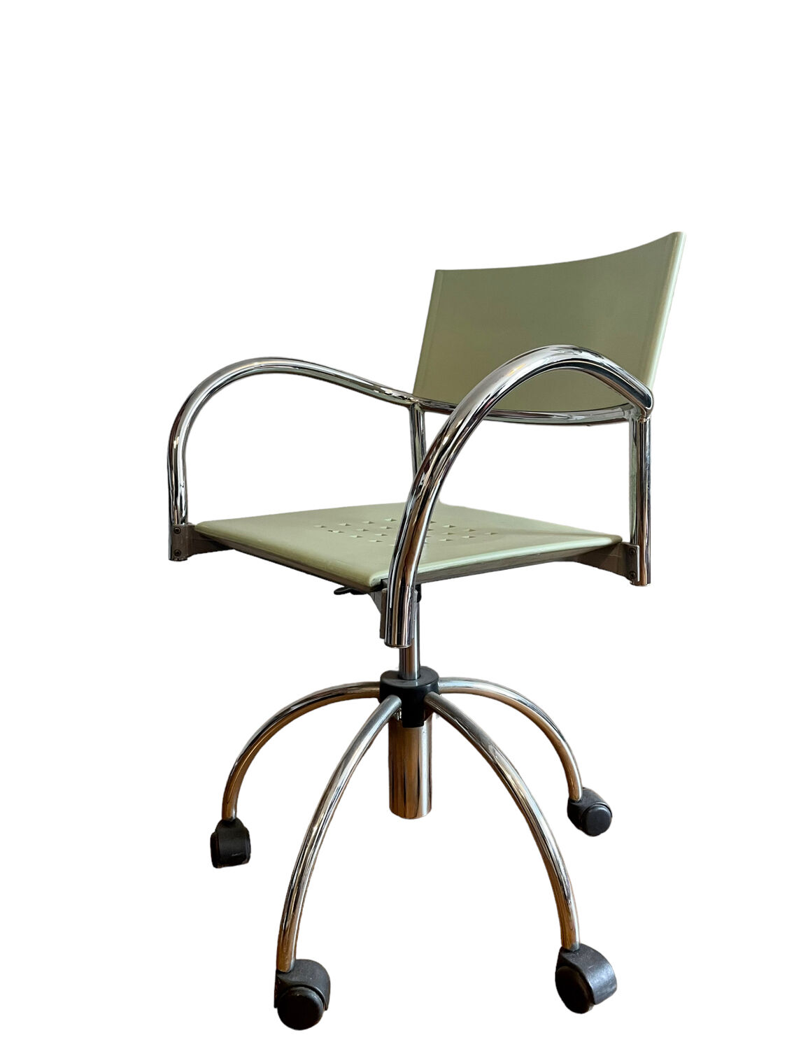 Pair of office chairs published by Segis in the 1980s