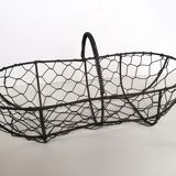 Two metal baskets