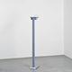 ID-S floor lamp in gray lacquered metal by Ettore Sottsass, Zumtobel, circa 1987