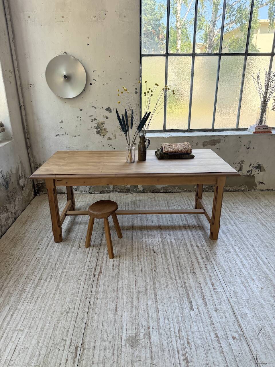 190 cm pine farmhouse table