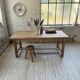 190 cm pine farmhouse table