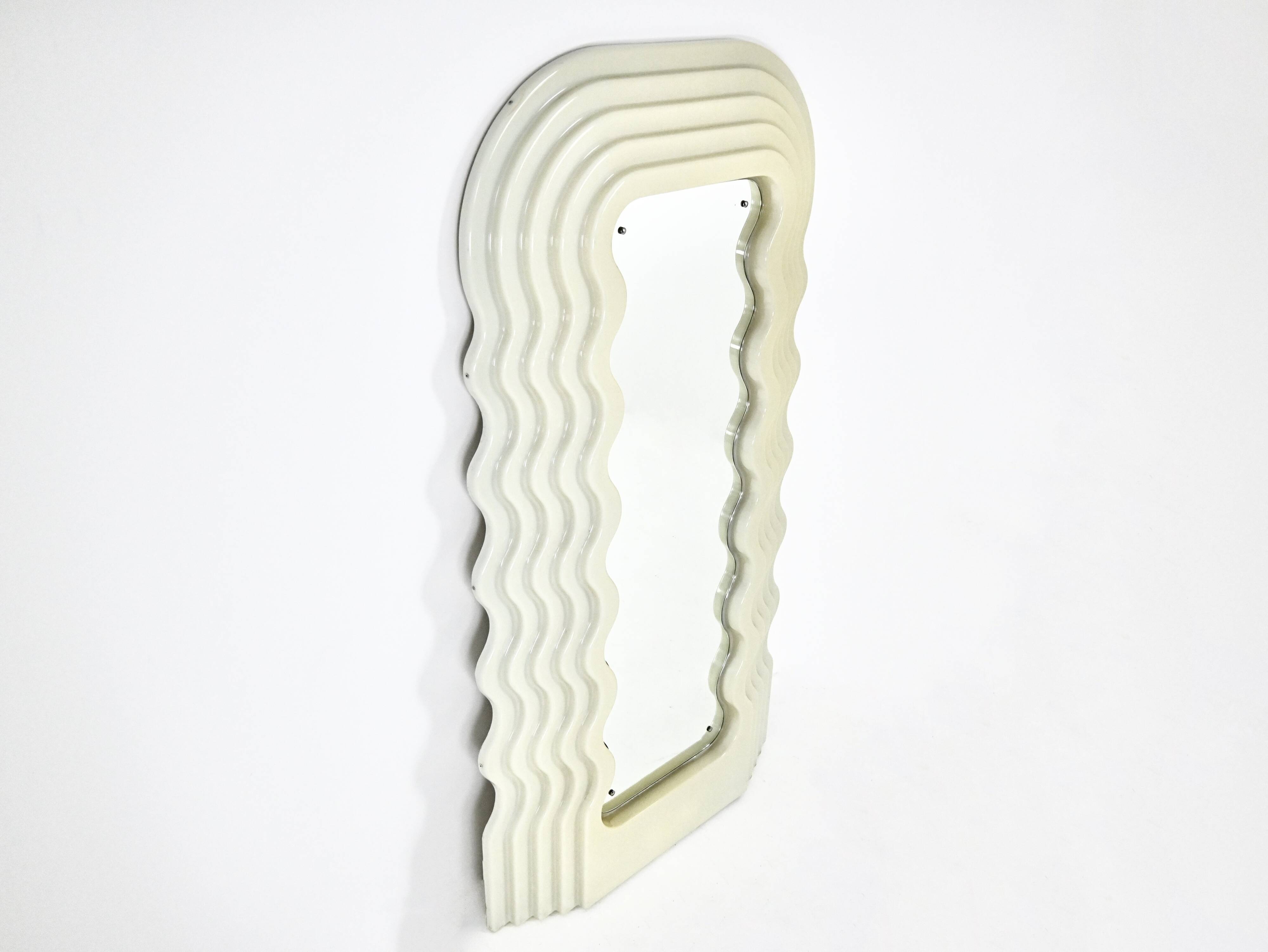 “Ultrafragola” mirror by Ettore Sottsass for Poltronova, 1970s, 1