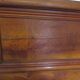 Antique trunk bench - Louis Philippe style - trunk seat - solid wood