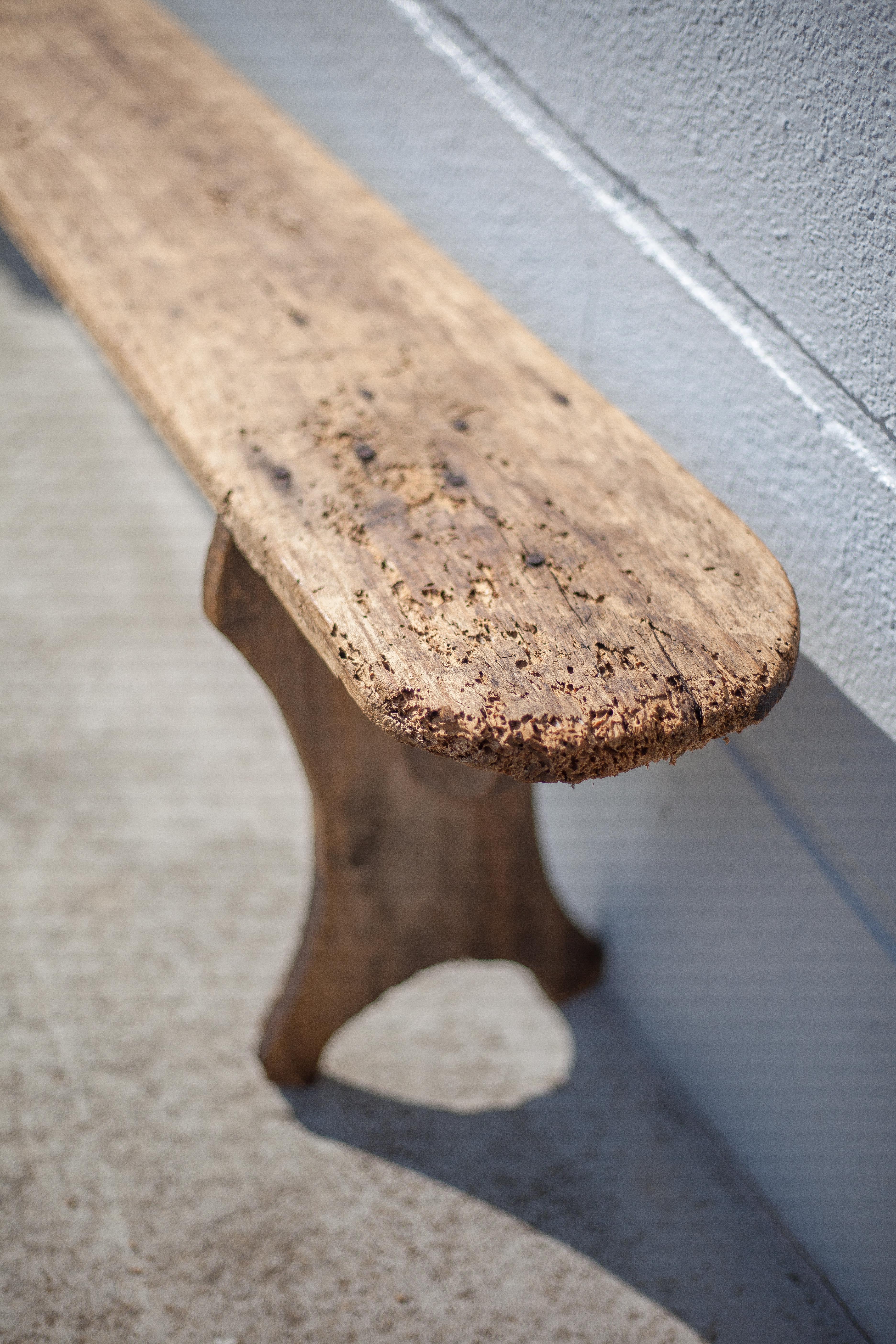 Old wood farmhouse bench, old bench, table bench, interior decoration, farmhouse, countryside