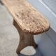 Old wood farmhouse bench, old bench, table bench, interior decoration, farmhouse, countryside