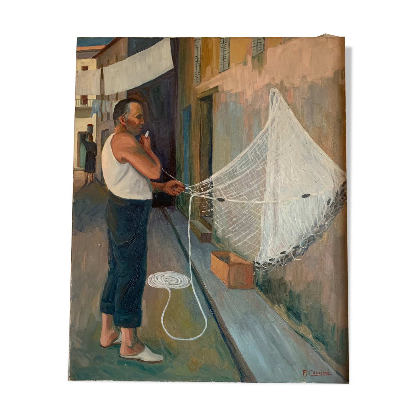 Pêcheur corse cruciani françois