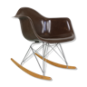 Charles & Ray Eames "Rar" Brown Original Rocking Chair, 1977