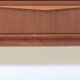 Scandinavian teak sideboard and chest of drawers