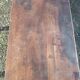 Antique solid wood side table with drawer