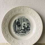 Creil & Montereau talking plate