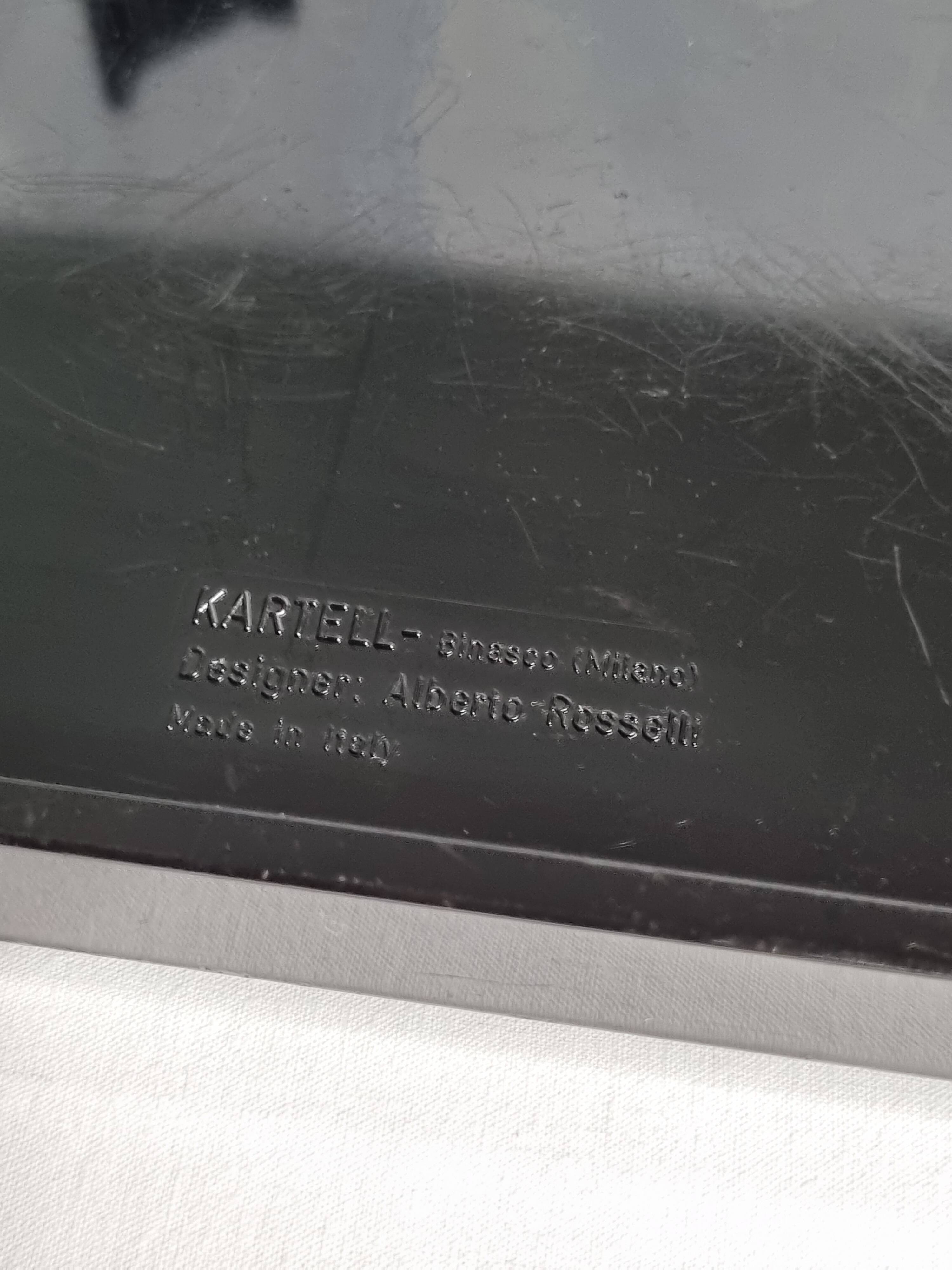 Kartell coffee table by Alberto Rosselli – Italian design from the 1970s