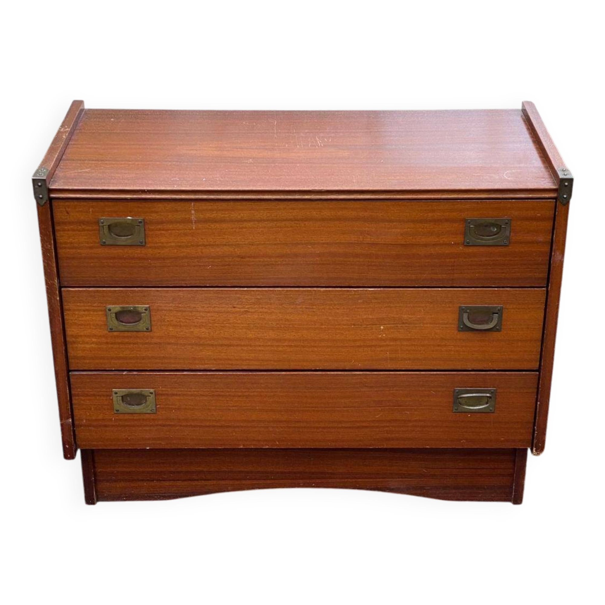 Commode scandinave vintage par Gauthier France style bateau