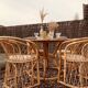 Table en rotin