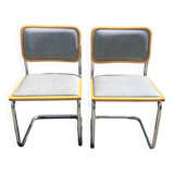 Pair of chairs b32 Marcel Breuer Made in Italy