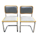 Pair of chairs b32 Marcel Breuer Made in Italy