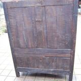 Louis XV style low walnut cabinet from the 19th century