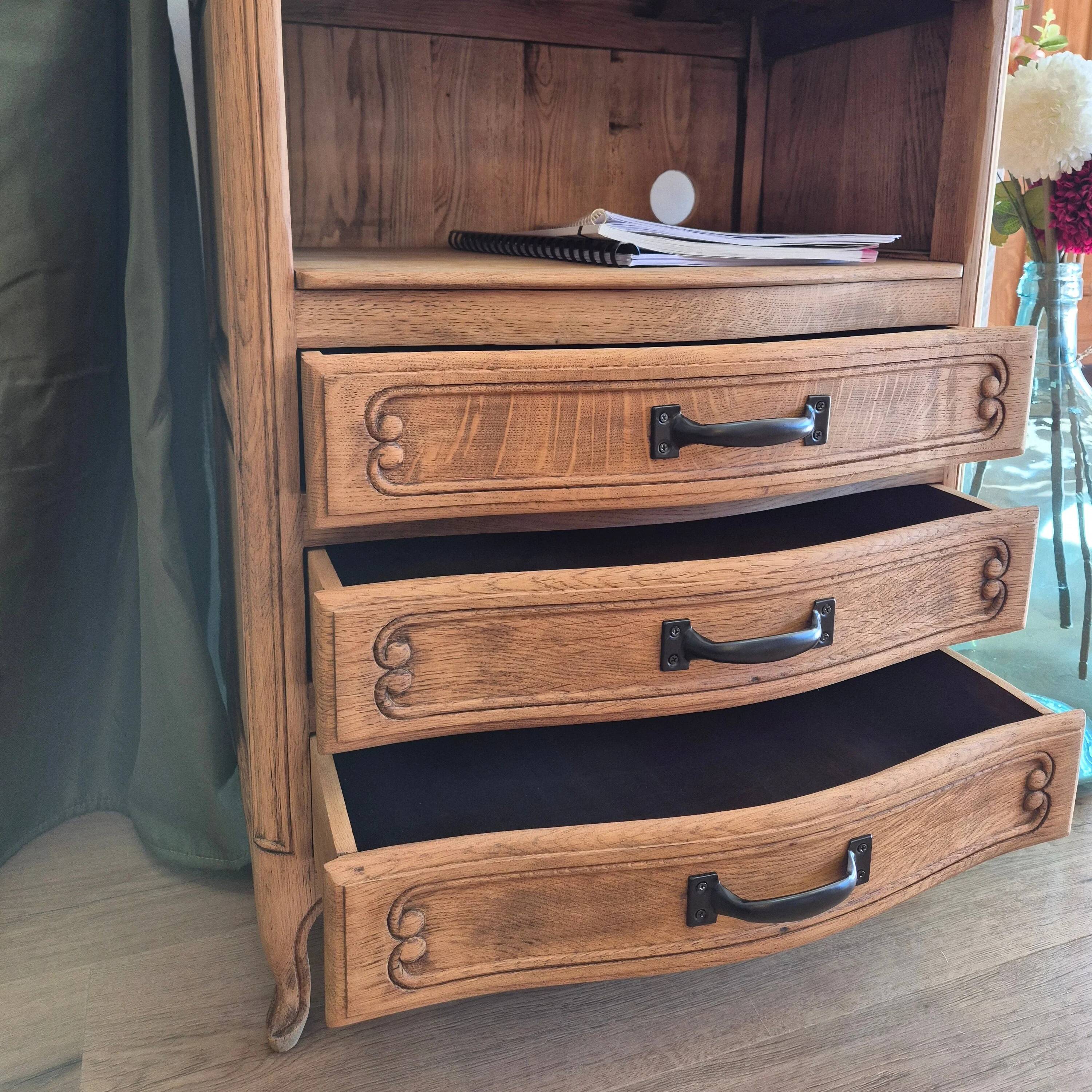 Antique bedside table