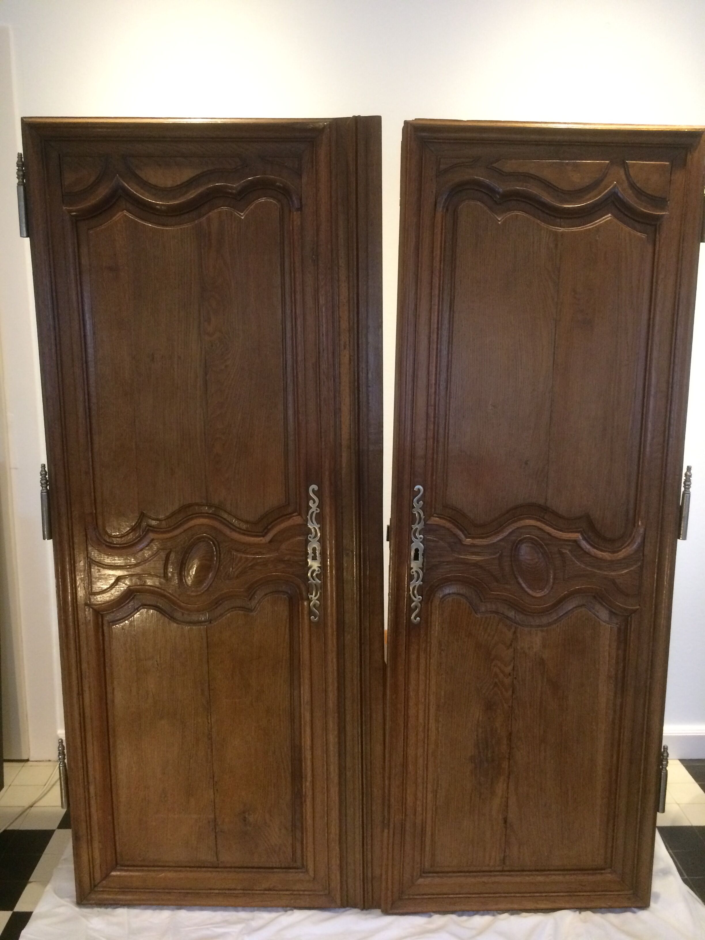 Portes d'armoire ancienne Selency
