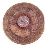 Carved Indian round table