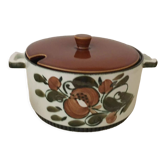 Porcelain tureen stamped boch la louvière, belgium, model argenteuil (70s)