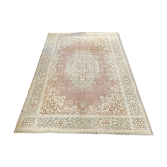 Tapis 200x300 crème tapis vintage