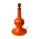 Orange lamp stand