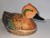 Duck Teal Terrine in Faience – Michel Caugant – Vintage