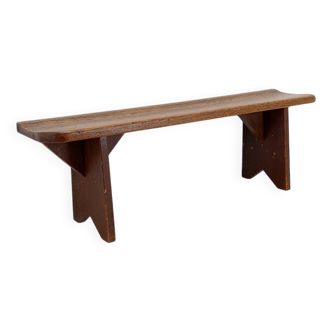 Banc en bois, XXème s.