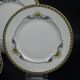 Bernardaud Limoges porcelain dessert service with dish and 12 plates
