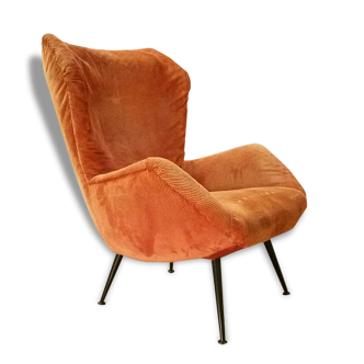 Fauteuil Wing chair Bergere easy chair années 50
