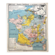 Old school map Hatier Brunhes 32, 1940 - Mineral France